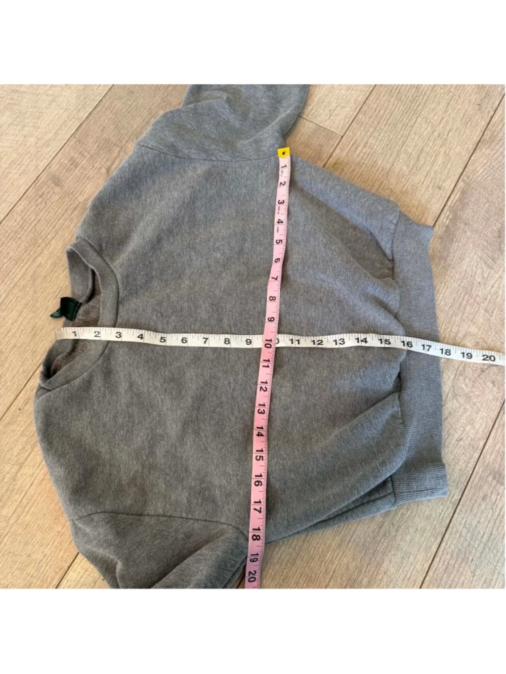 Juniors Wild Fable Gray Cropped Sweatshirt S - Picture 7 of 8